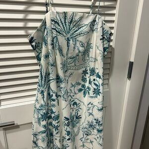 Floral Print Spaghetti Strap Dress